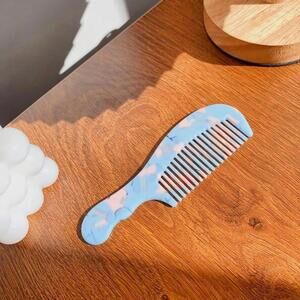 Hair Comb In Blue and Pink